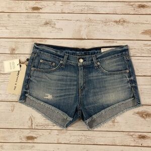 rag & bone Chesapeake Denim Cut-Off Short Size 27